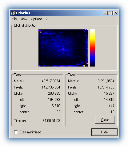 OdoPlus main window screenshot